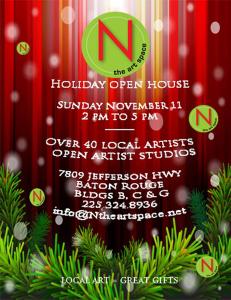 N Space Artist Space Holiday Open House